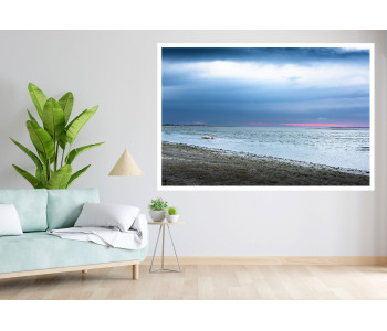 The Bay of Somme in blue and pink