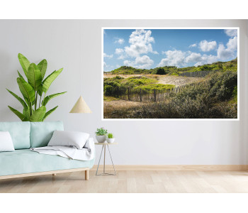 Photography of the Brighton dunes in the Bay of Somme