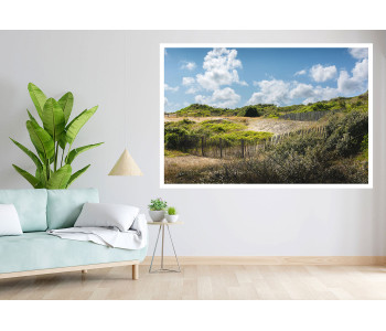 Photography of the Brighton dunes in the Bay of Somme