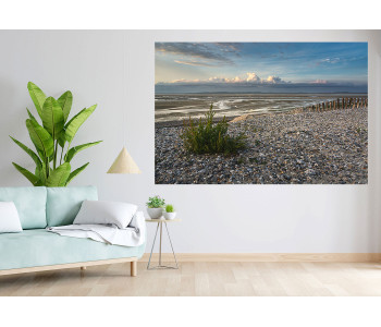 Fine Art Print of Hourdel Beach in the Bay of Somme