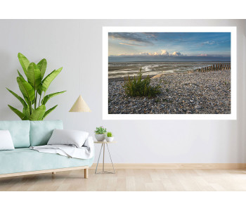 Fine Art Print of Hourdel Beach in the Bay of Somme