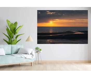 Cayeux sur Mer beach sunset