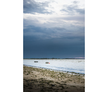 La baie de somme sous un ciel gris