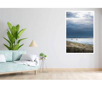 The Bay of Somme in cloudy weather