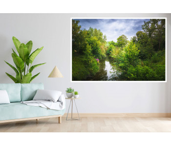 River and lush nature - Authie Bay