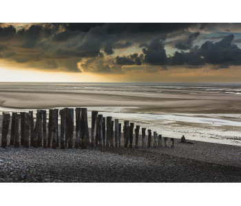 coucher de soleil le hourdel baie de somme