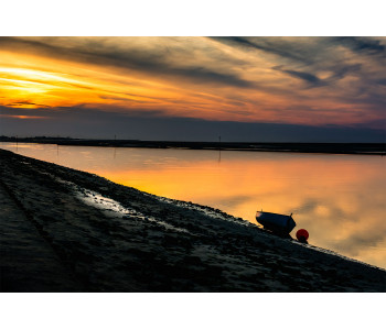 Coucher de soleil flamboyant