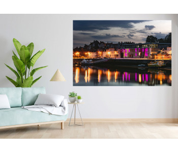 Nocturnal reflections: The salt granary of Saint-Valery-sur-Somme