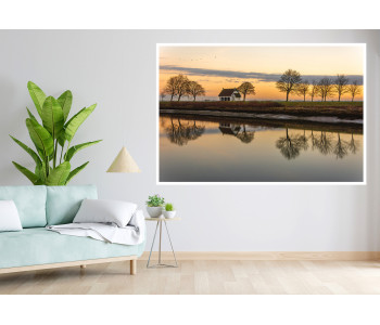 Winter Lights on the Buvette of Saint-Valery-sur-Somme