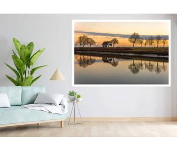 Winter Lights on the Buvette of Saint-Valery-sur-Somme