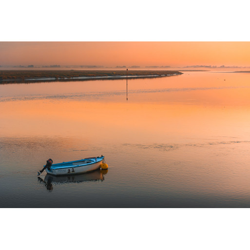 Somme Bay under the mist