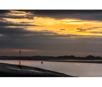 Sunset over Somme Bay