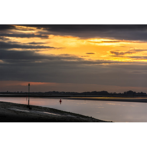 Coucher de soleil sur la baie de somme Coucher de soleil sur la baie de somme