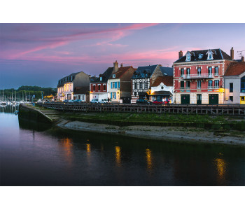 quai blavet saint valery sur somme la nuit