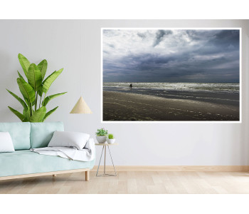 Berck sur Mer Beach - Gray weather